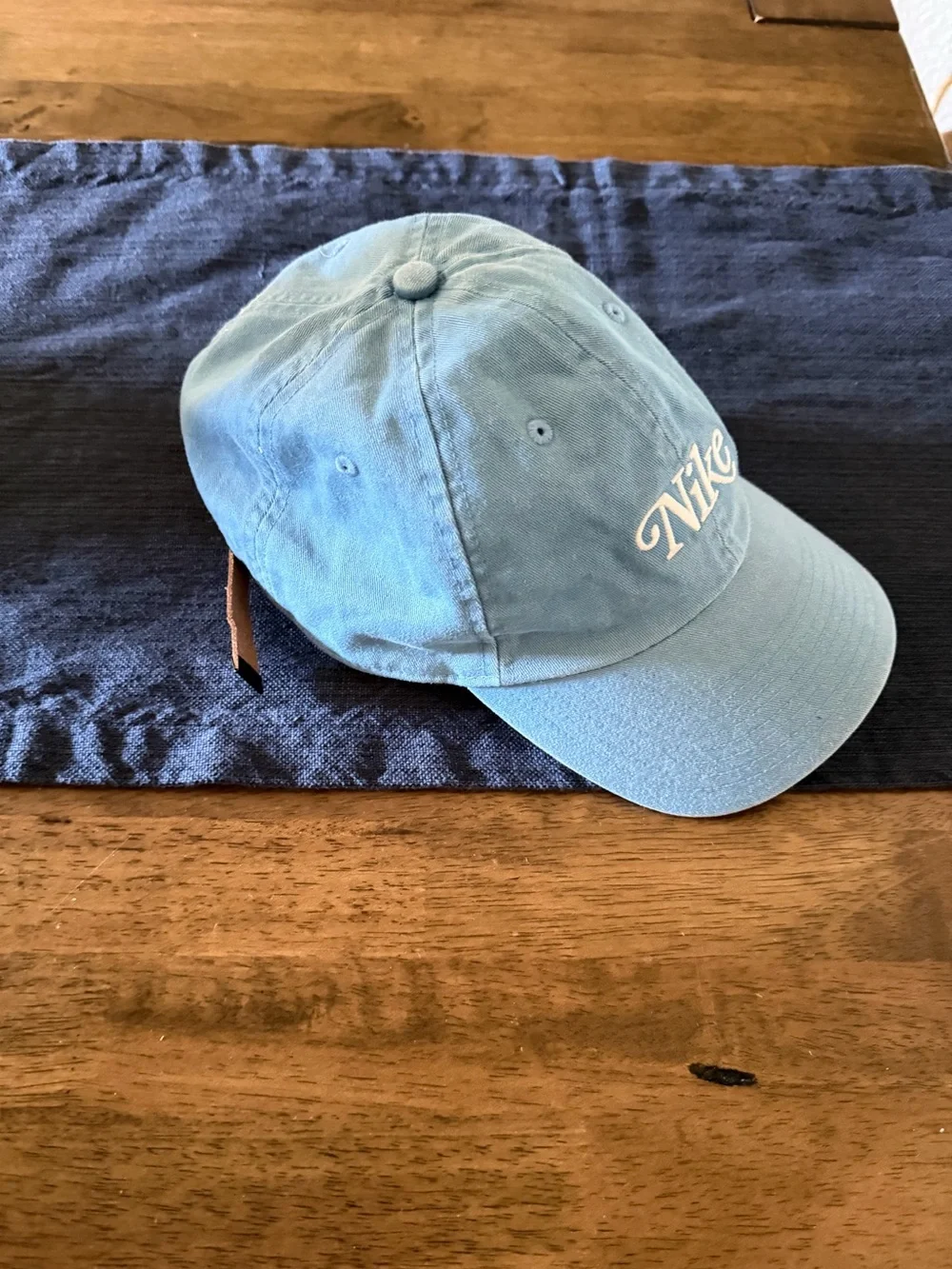 Nike Golf Heritage86 Washed Adjustable Dad Hat Cap OS Dutch Blue